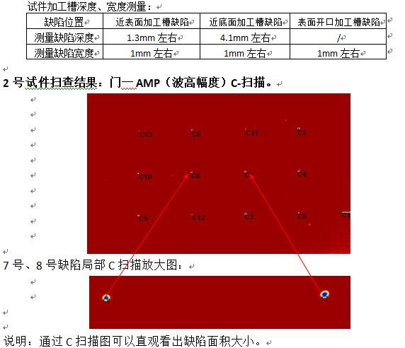 金属材料水浸C扫描检测2